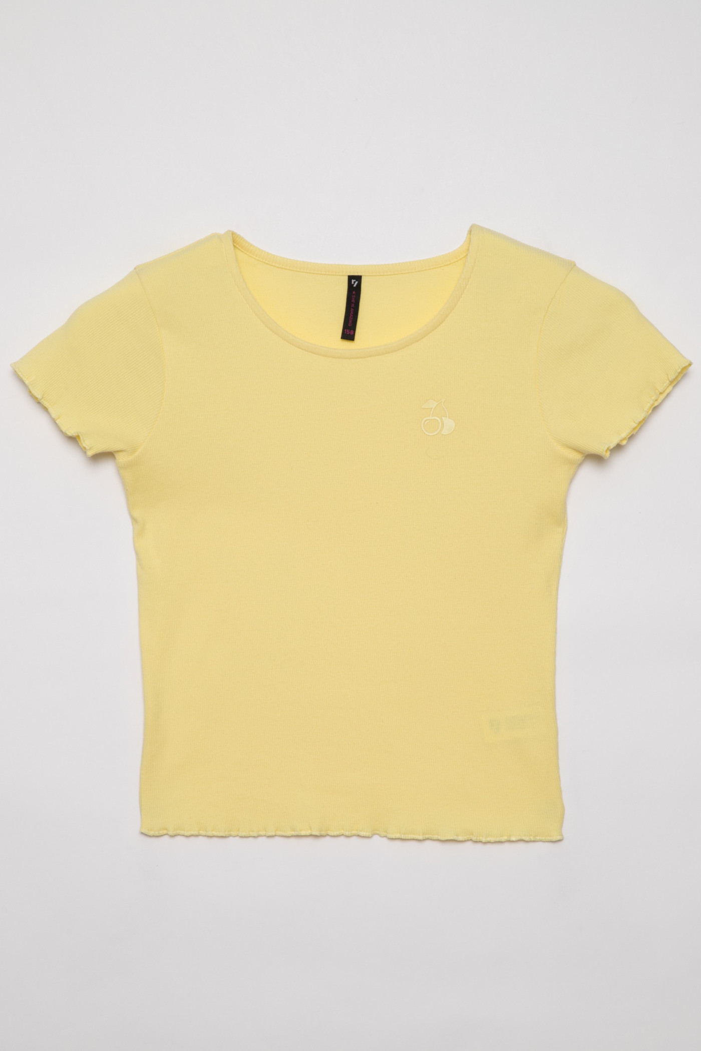 Żółty t-shirt dla dziewczyny