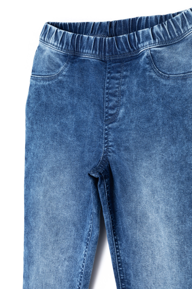 Granatowe jegginsy dla dziewczyny