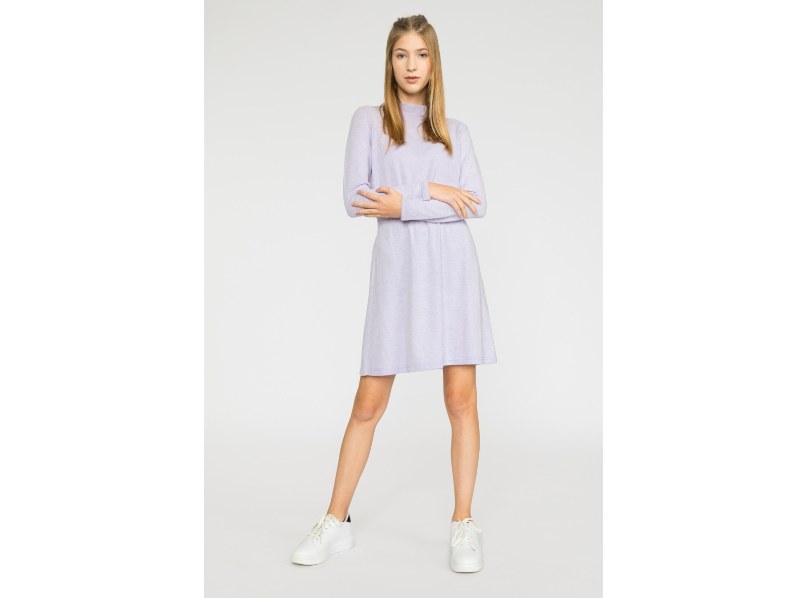 Sukienka z długim rękawem dla dziewczyny Lila