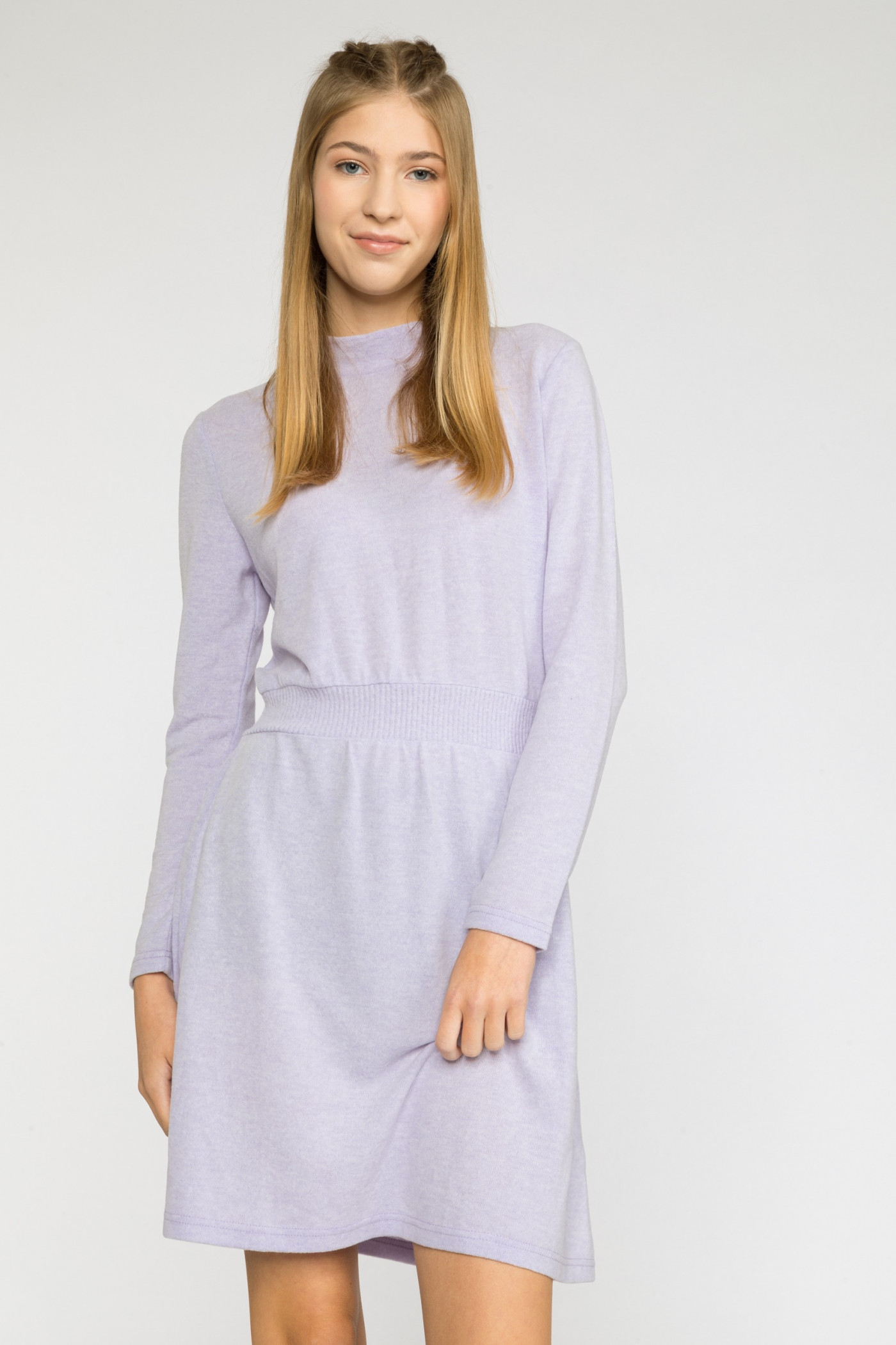 Sukienka z długim rękawem dla dziewczyny Lila