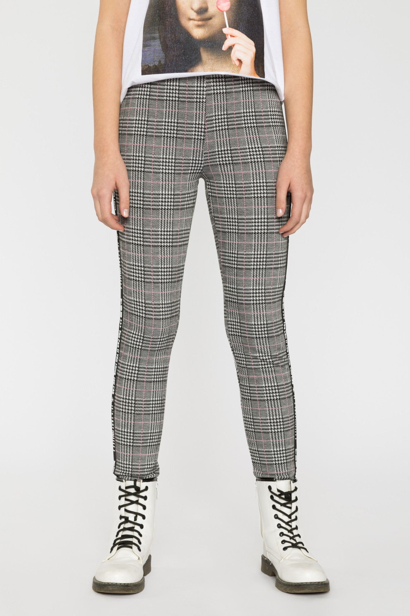 Legginsy w kratę dla dziewczyny | Reporter 