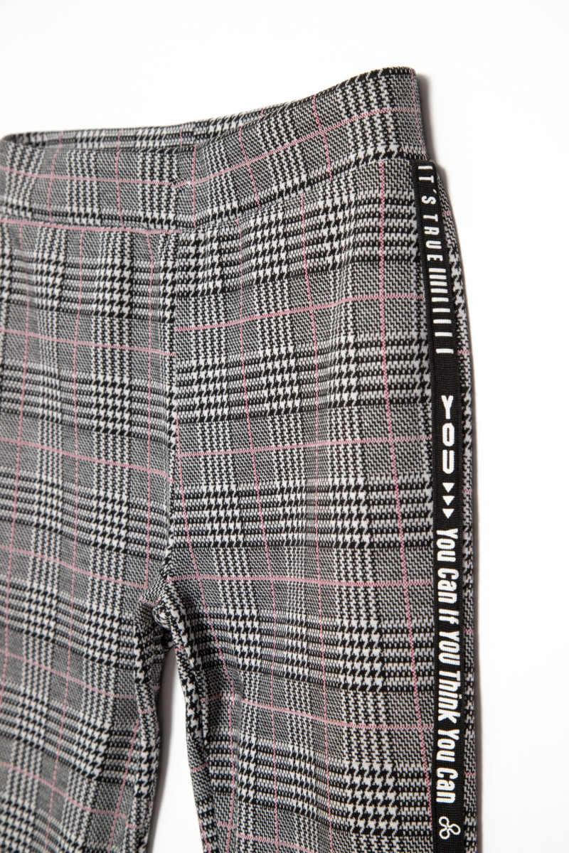 Legginsy w kratę dla dziewczyny | Reporter 