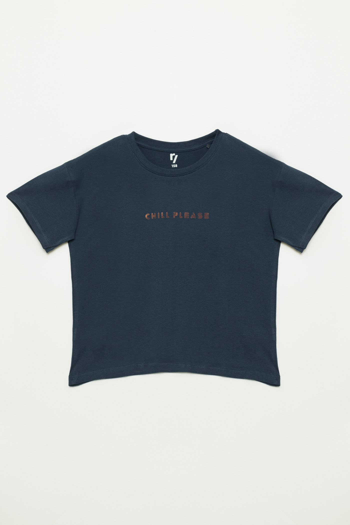 Granatowy t-shirt dla dziewczyny