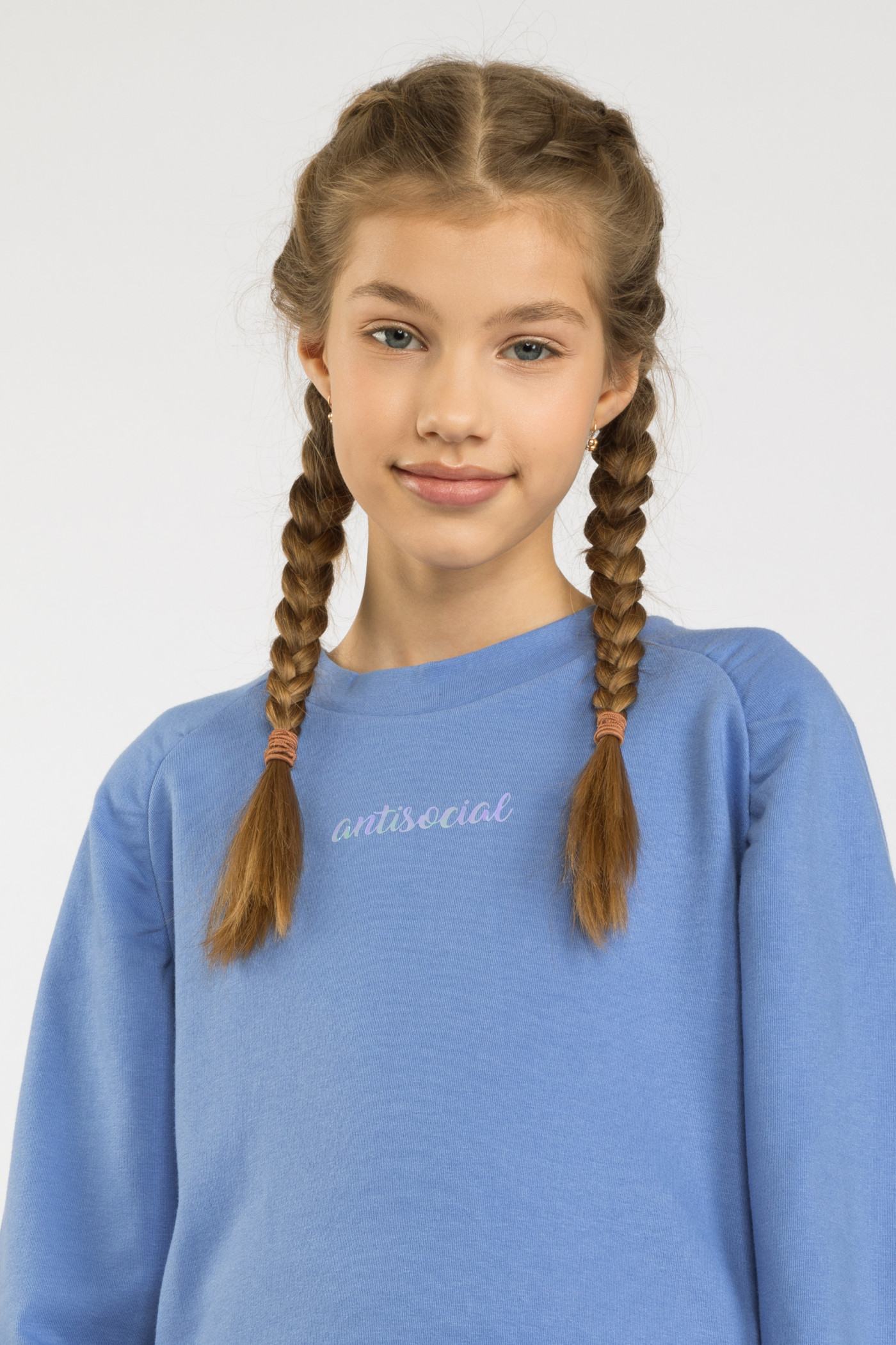 Niebieska bluza dla dziewczyny