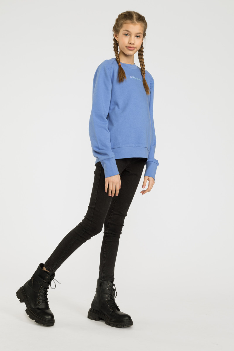 Niebieska bluza dla dziewczyny