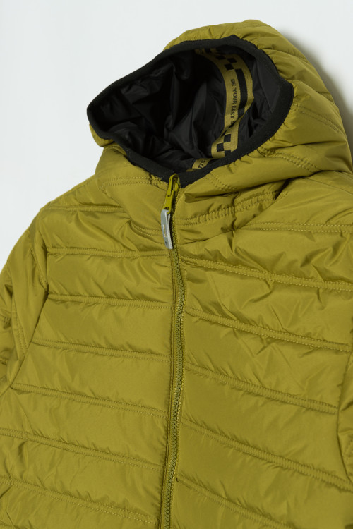 Dwustronna kurtka przejściowa z kapturem dla chłopaka