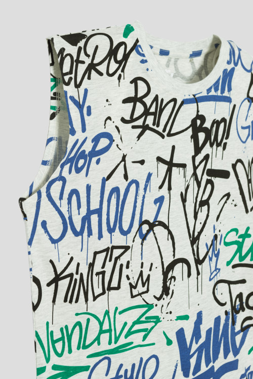 Dwuczęściowa piżama dla chłopaka GRAFFITI