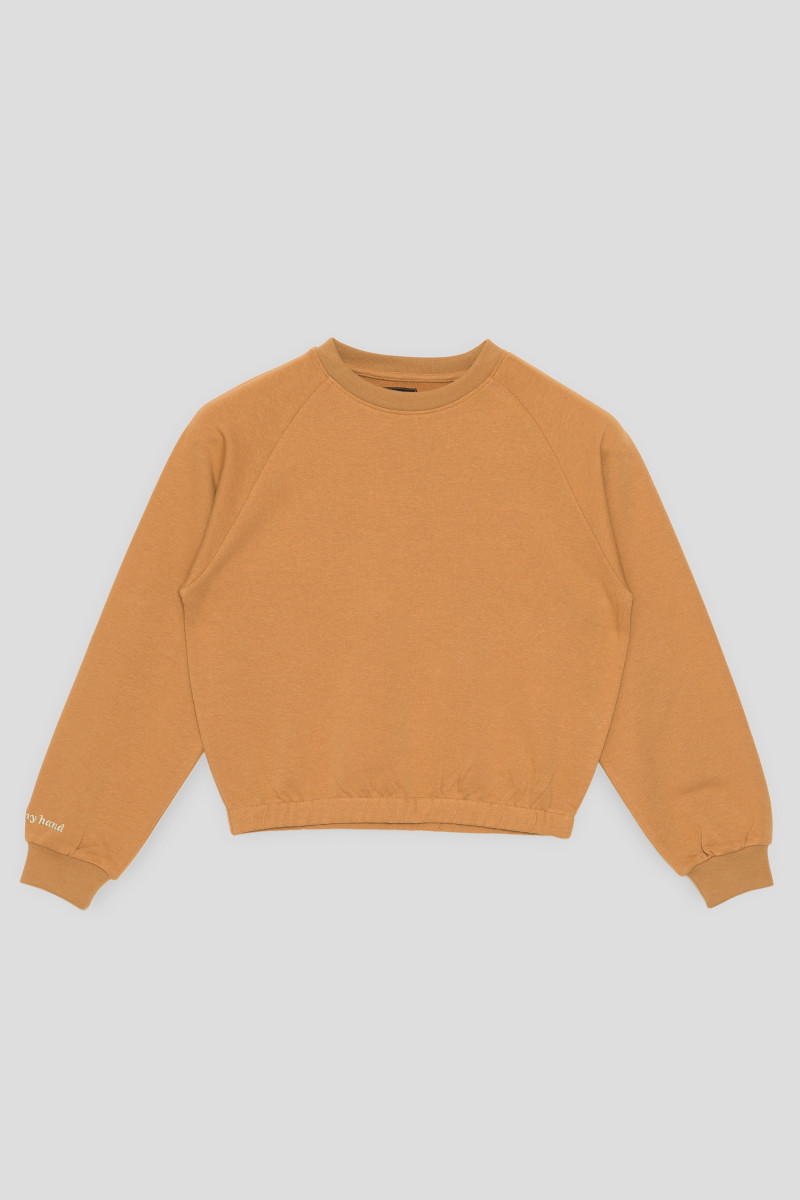 Brązowa bluza dresowa