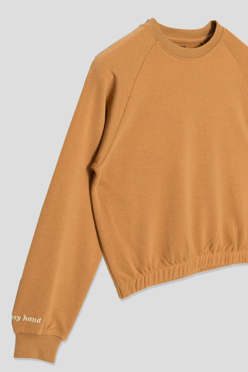 Brązowa bluza dresowa