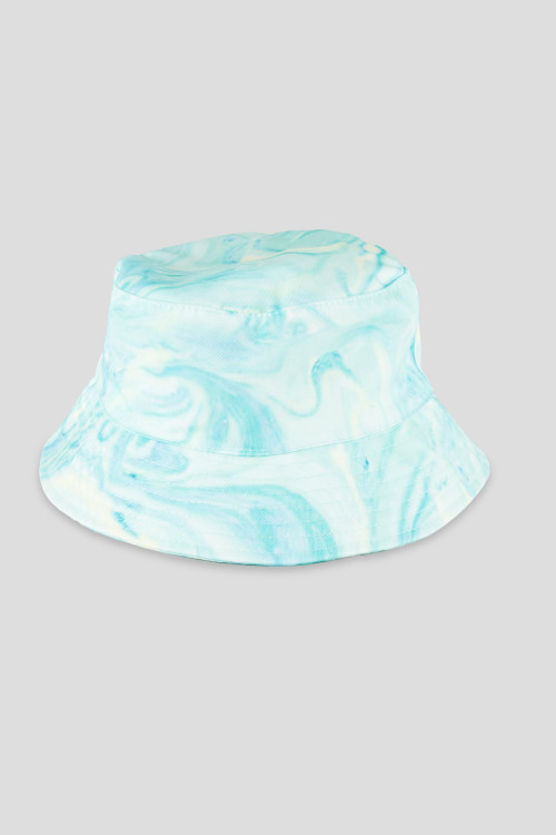Niebieski kapelusz typu bucket hat TIE DYE