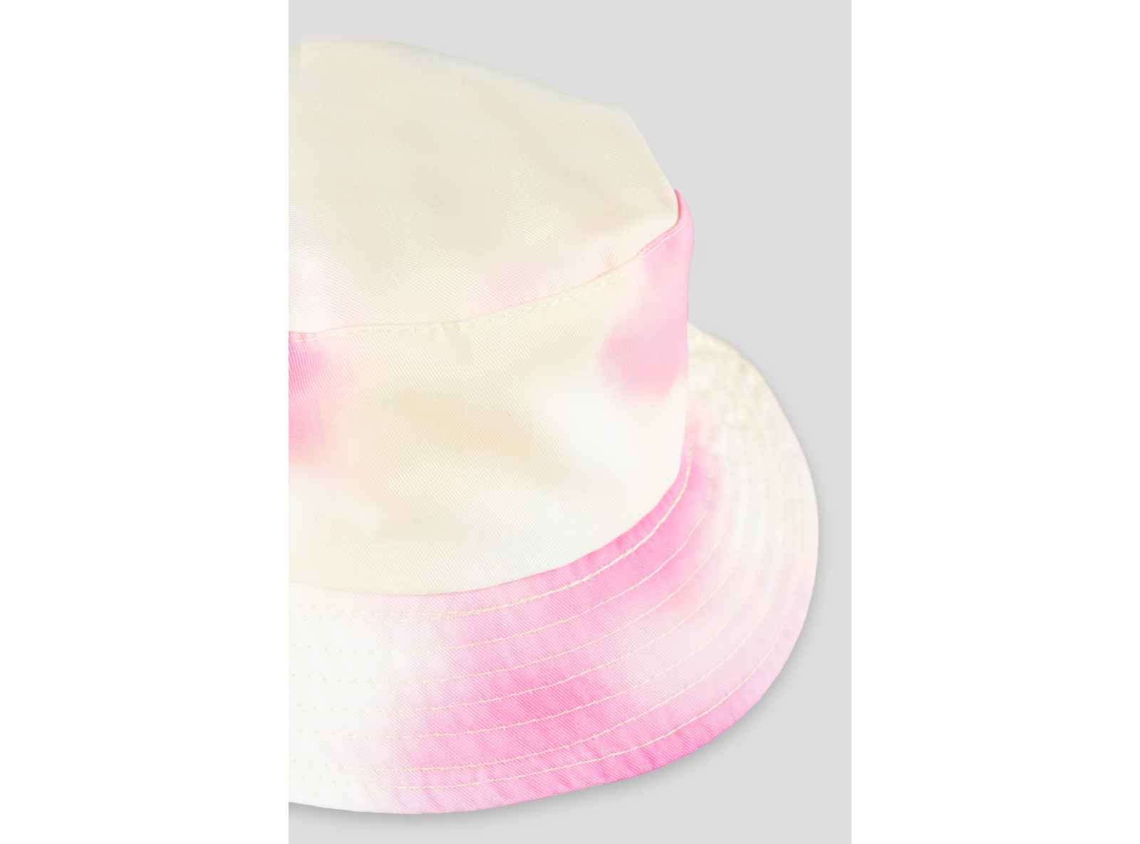 Różowy kapelusz typu bucket hat TIE DYE