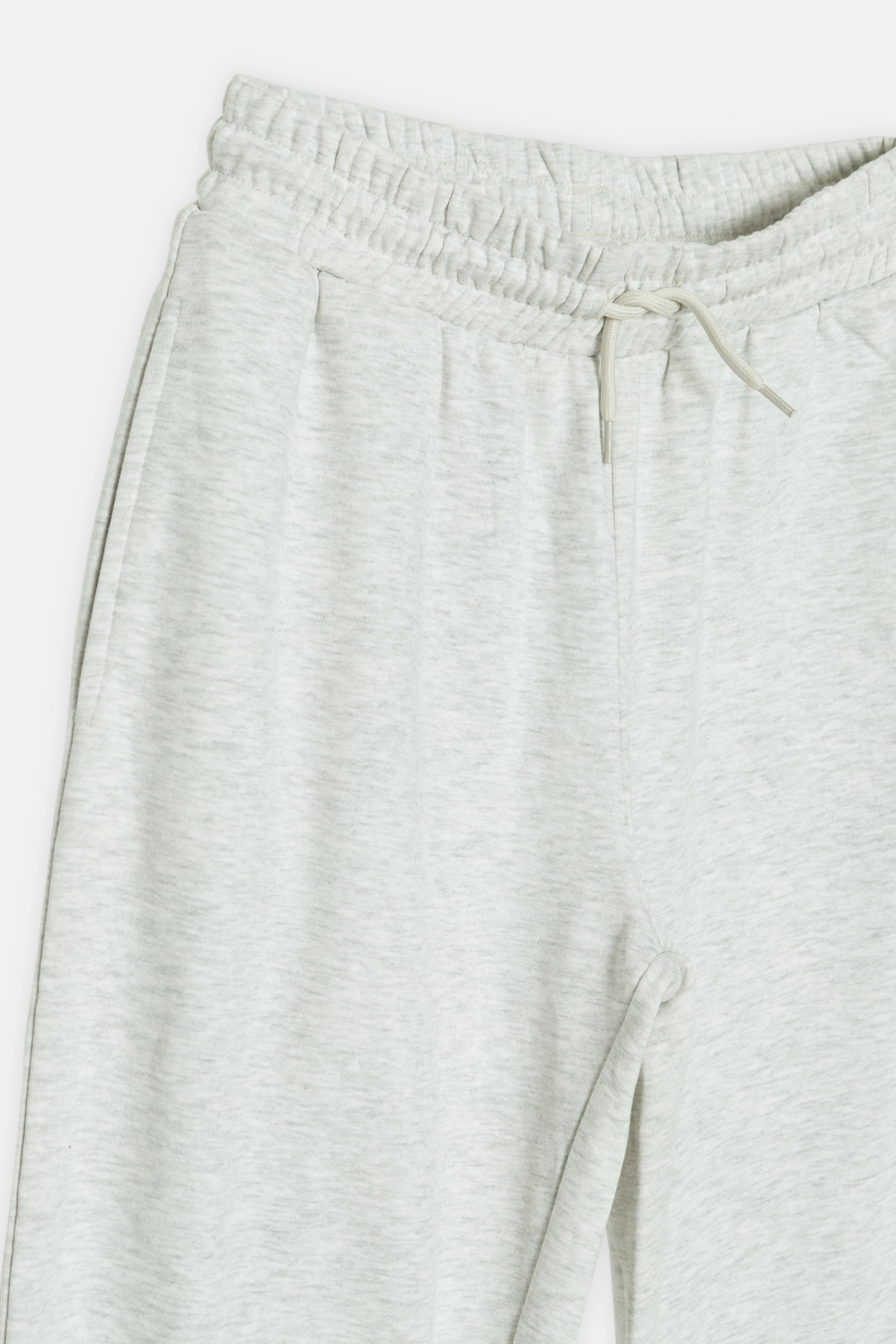 Jasnoszare luźne spodnie dresowe