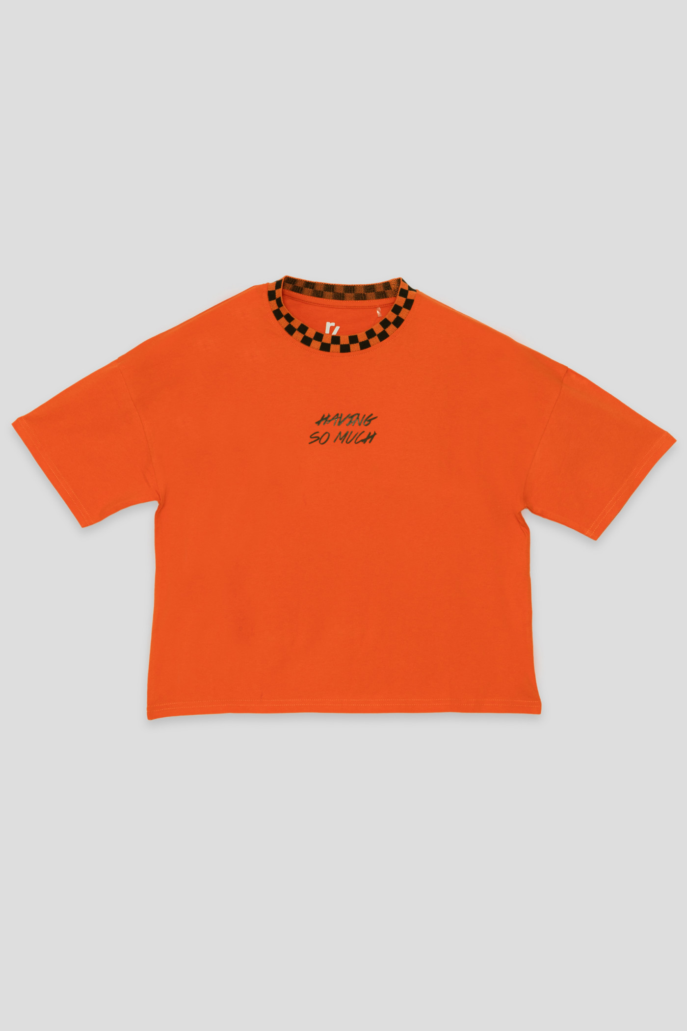 Czerwony t-shirt dziewczęcy HAVING SO MUCH | Reporter