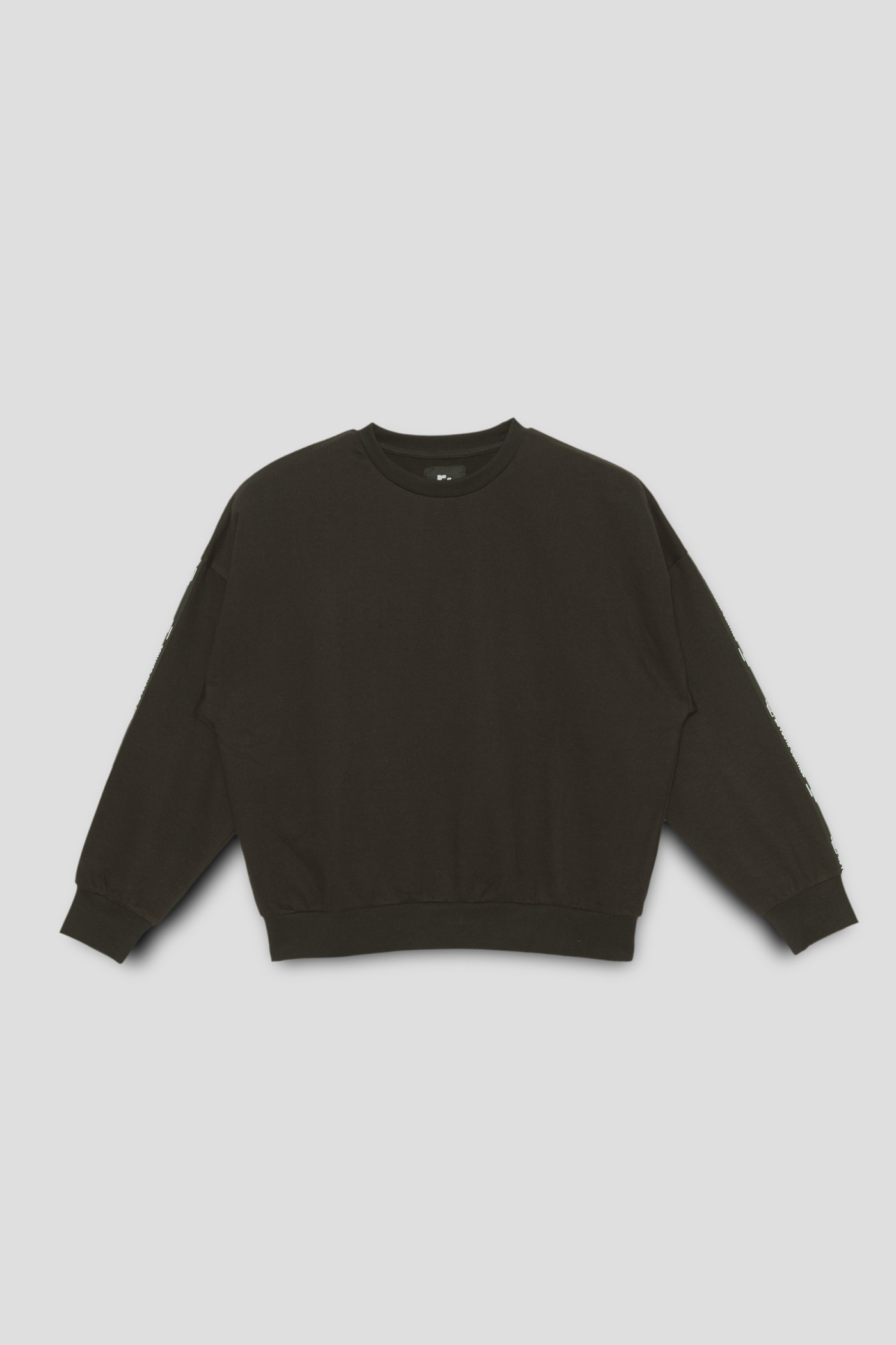 Czarna bluza dresowa z ozdobnymi taśmami NO YOUTH CONTROL