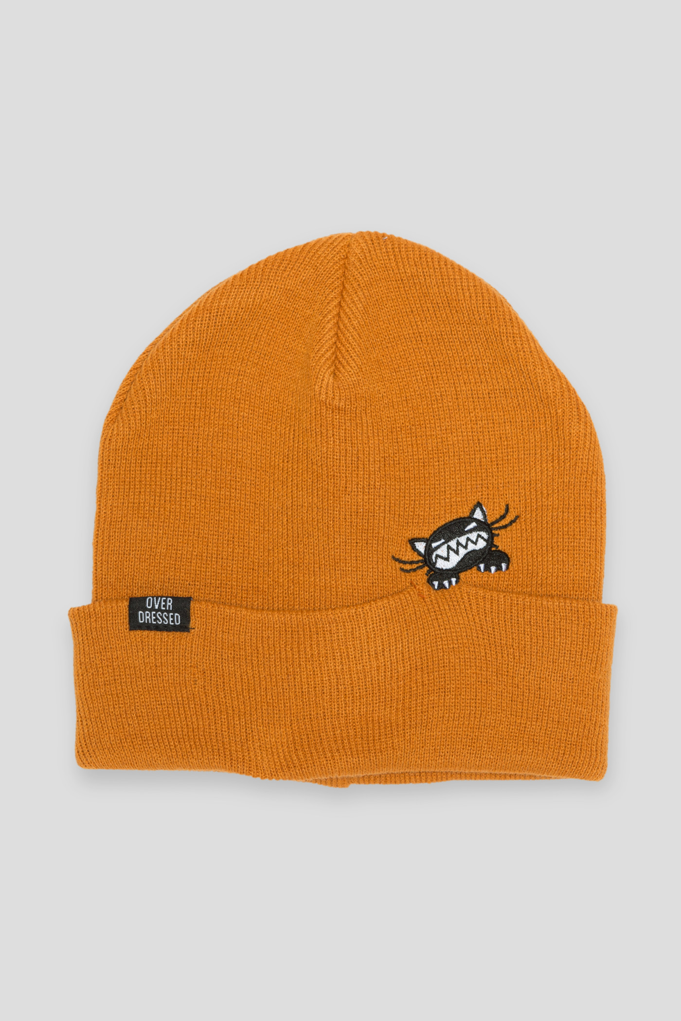 Pomarańczowa czapka CAT