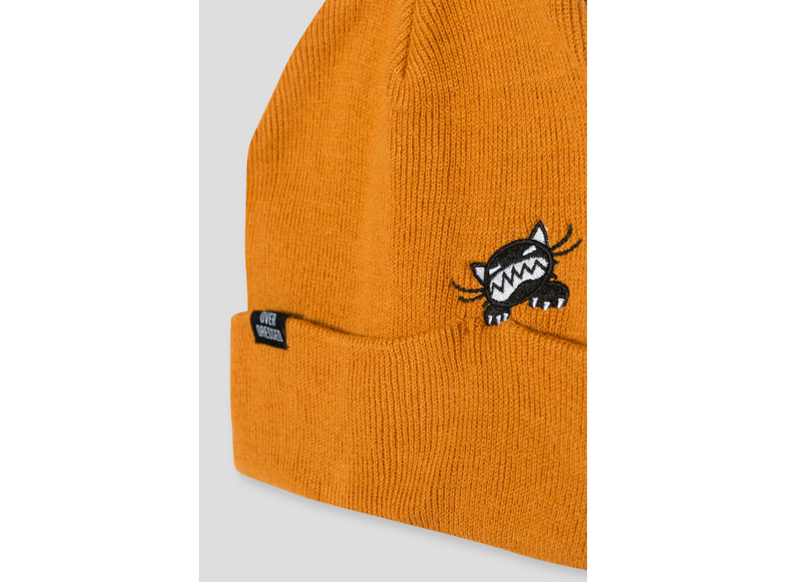 Pomarańczowa czapka CAT