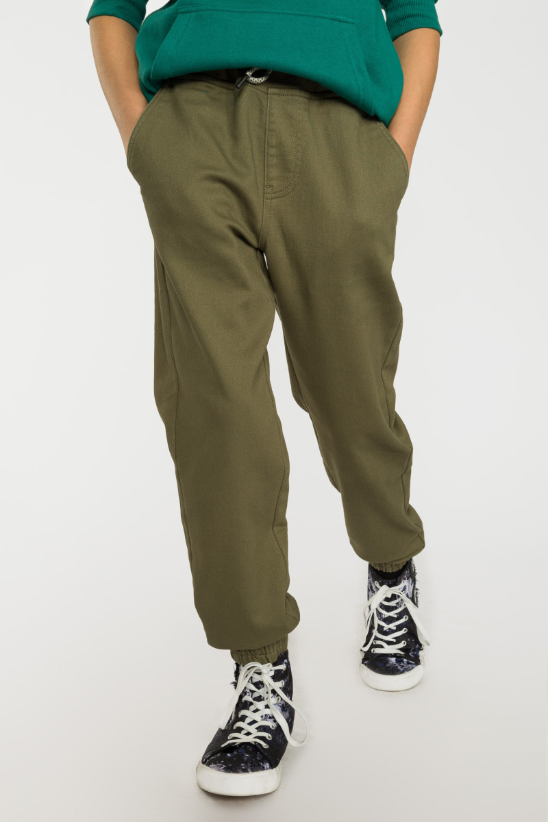 Spodnie typu jogger w kolorze khaki