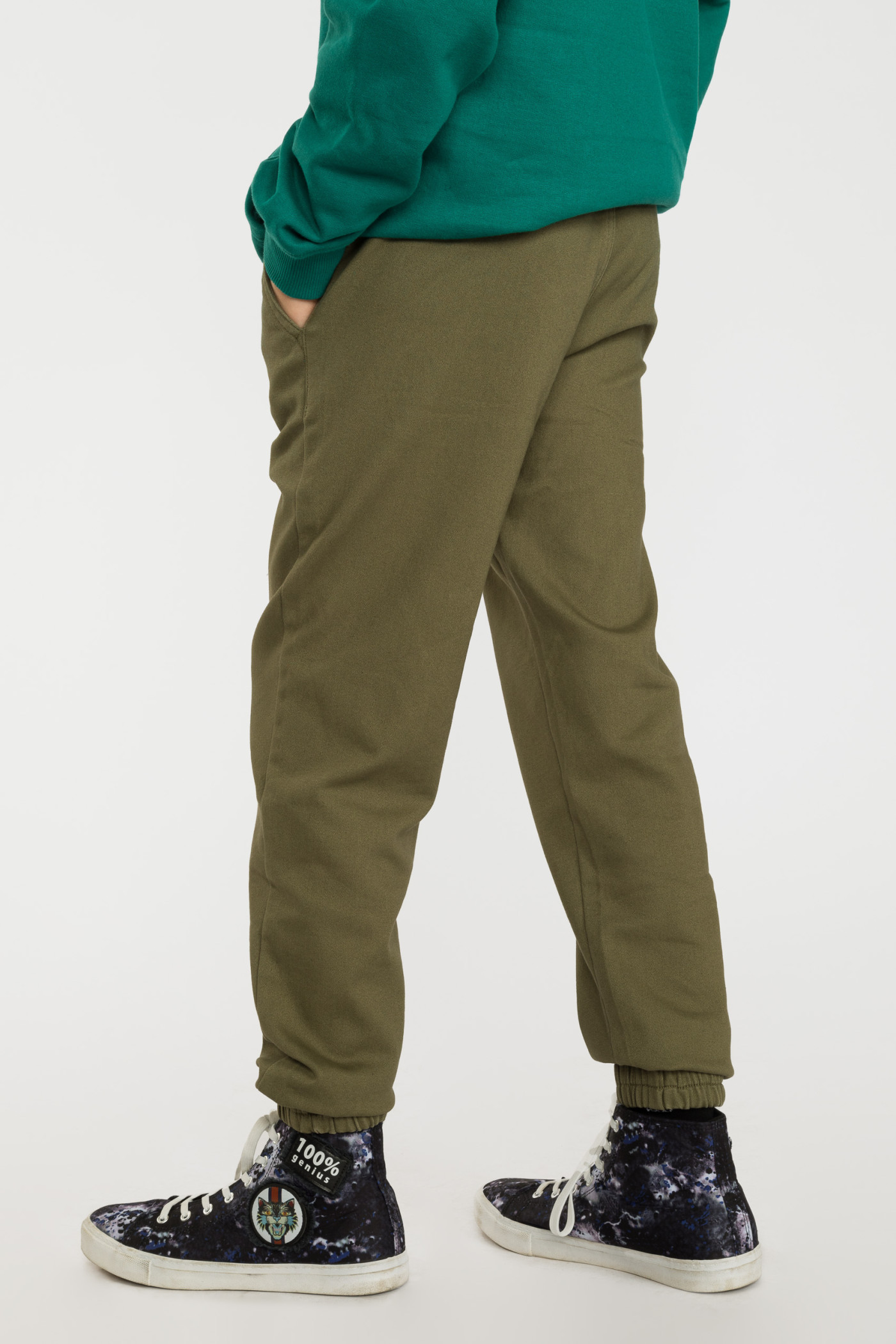 Spodnie typu jogger w kolorze khaki