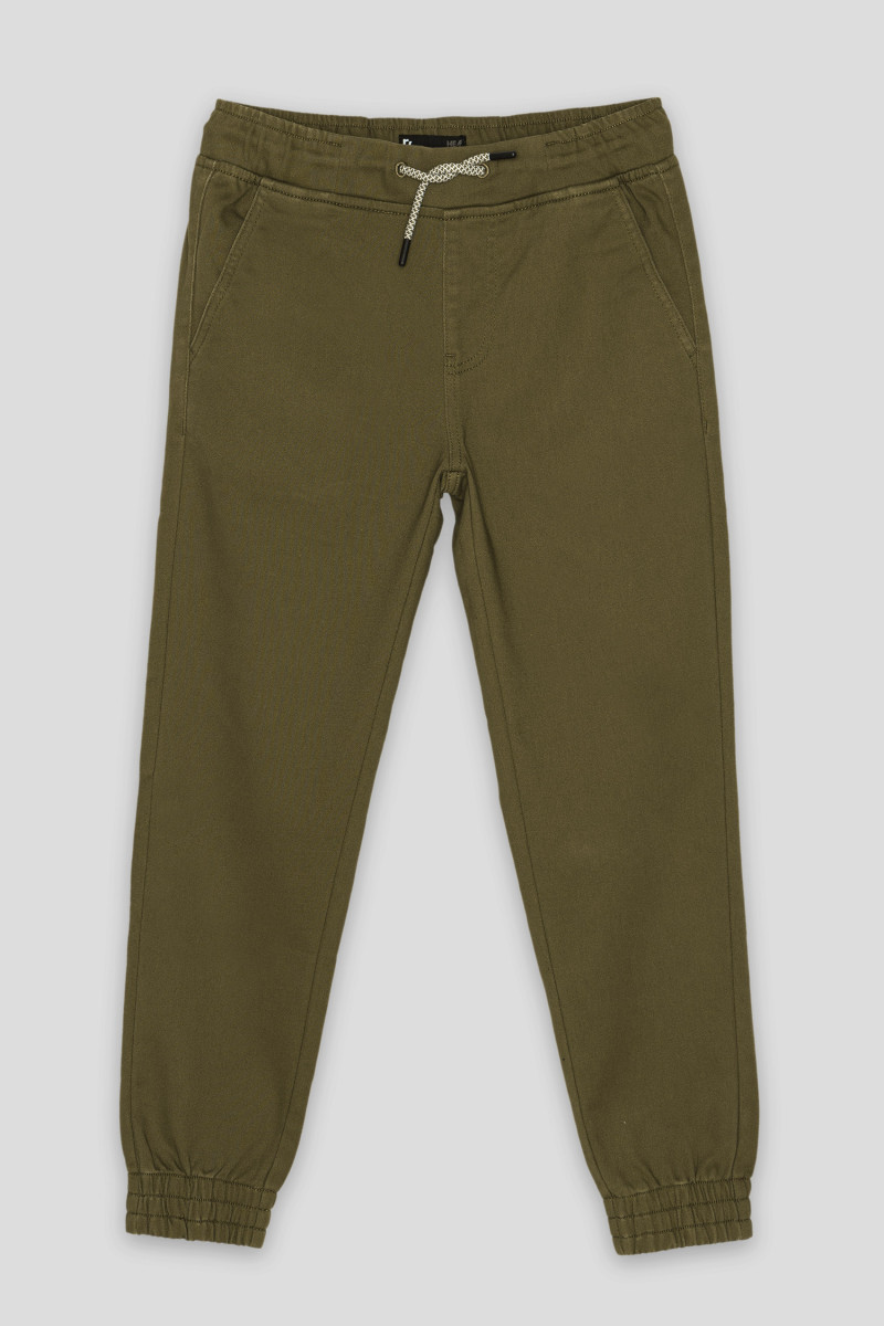 Spodnie typu jogger w kolorze khaki