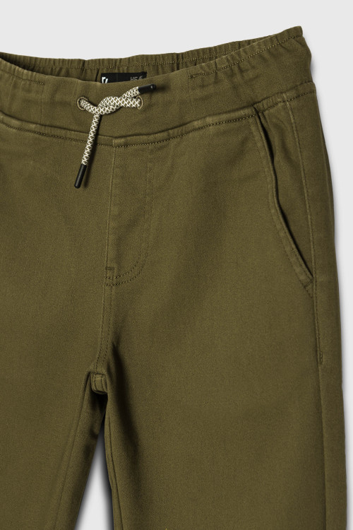 Spodnie typu jogger w kolorze khaki