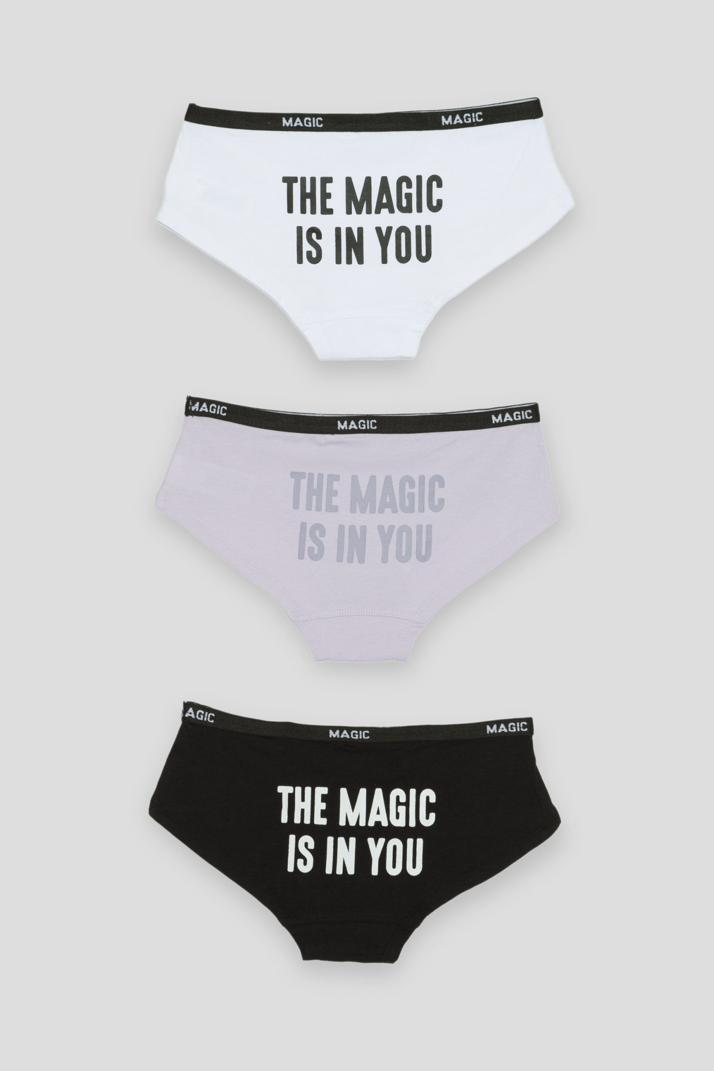 Bawełniane majtki MAGIC  3-PAK