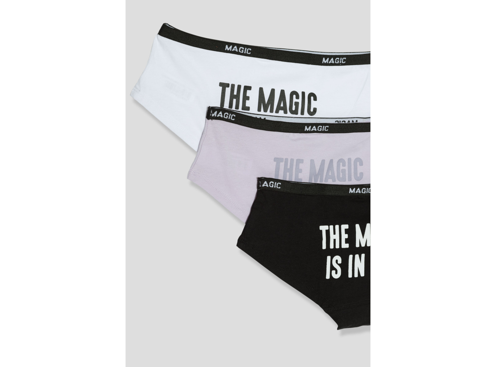 Bawełniane majtki MAGIC  3-PAK