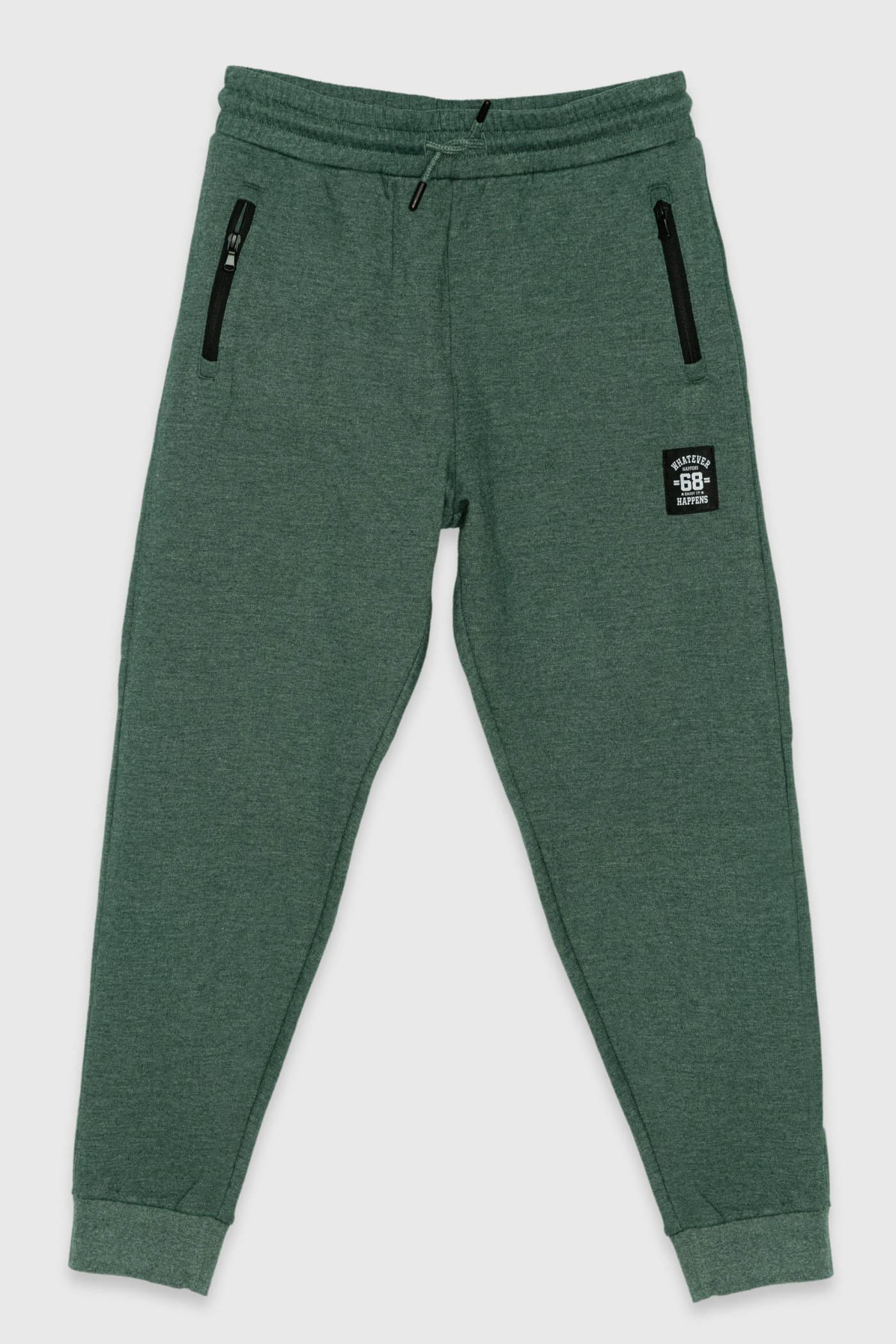 Zielone spodnie dresowe
