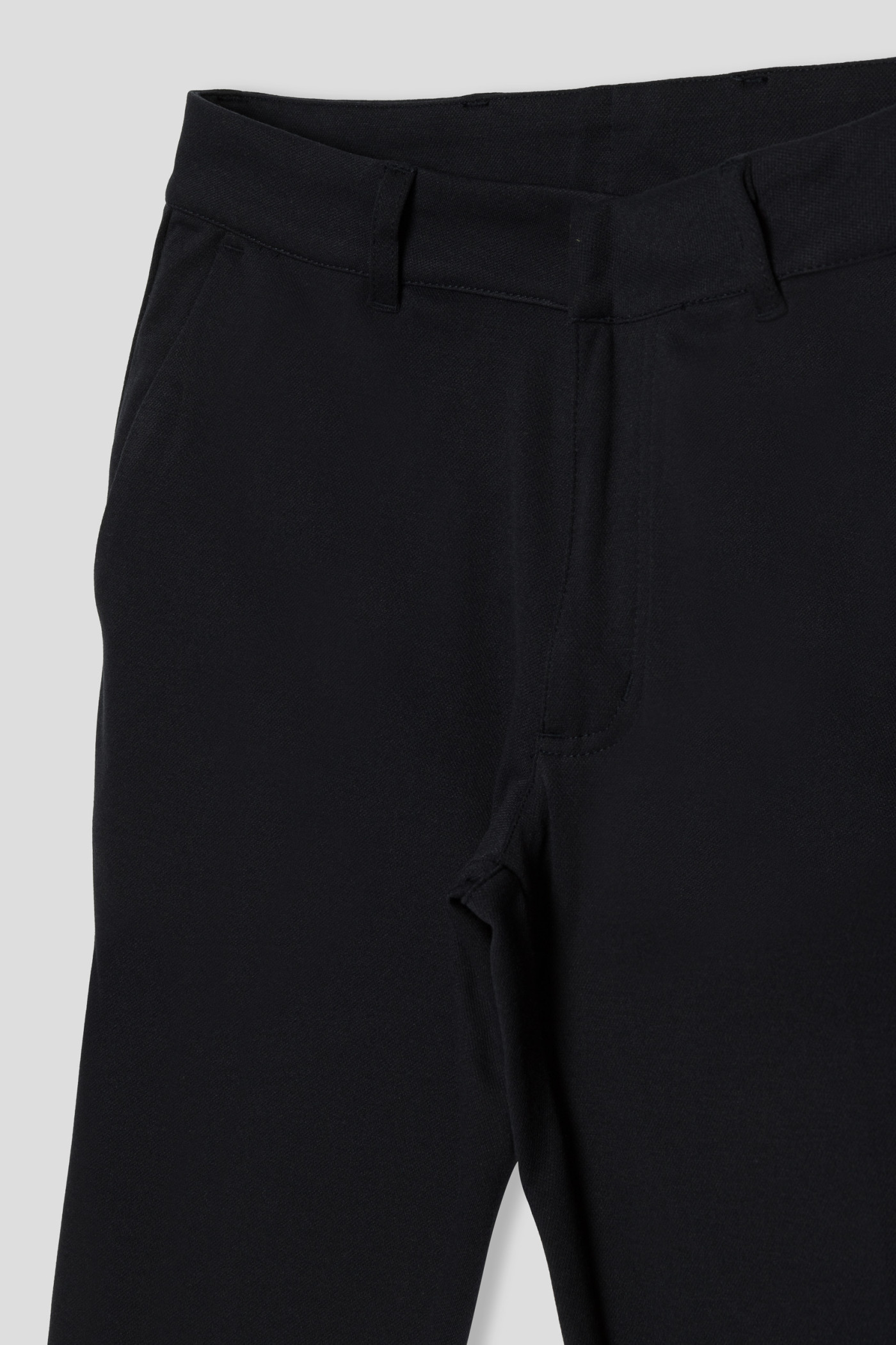 Granatowe spodnie garniturowe