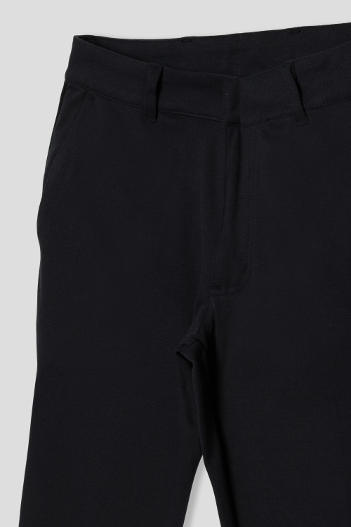 Granatowe spodnie garniturowe