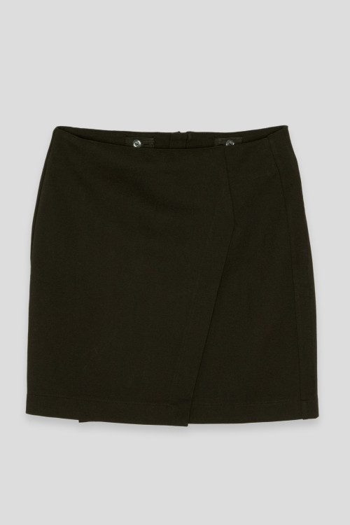 Czarna krótka ołówkowa spódnica