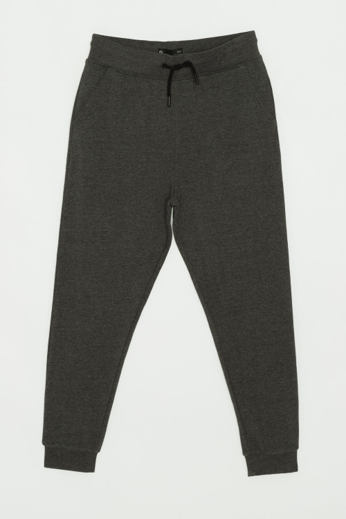 Szare spodnie dresowe chłopiece | Reporter
