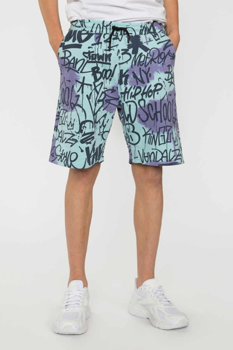 Krótkie dresowe spodenki GRAFFITI
