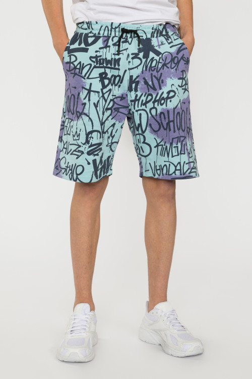 Krótkie dresowe spodenki GRAFFITI