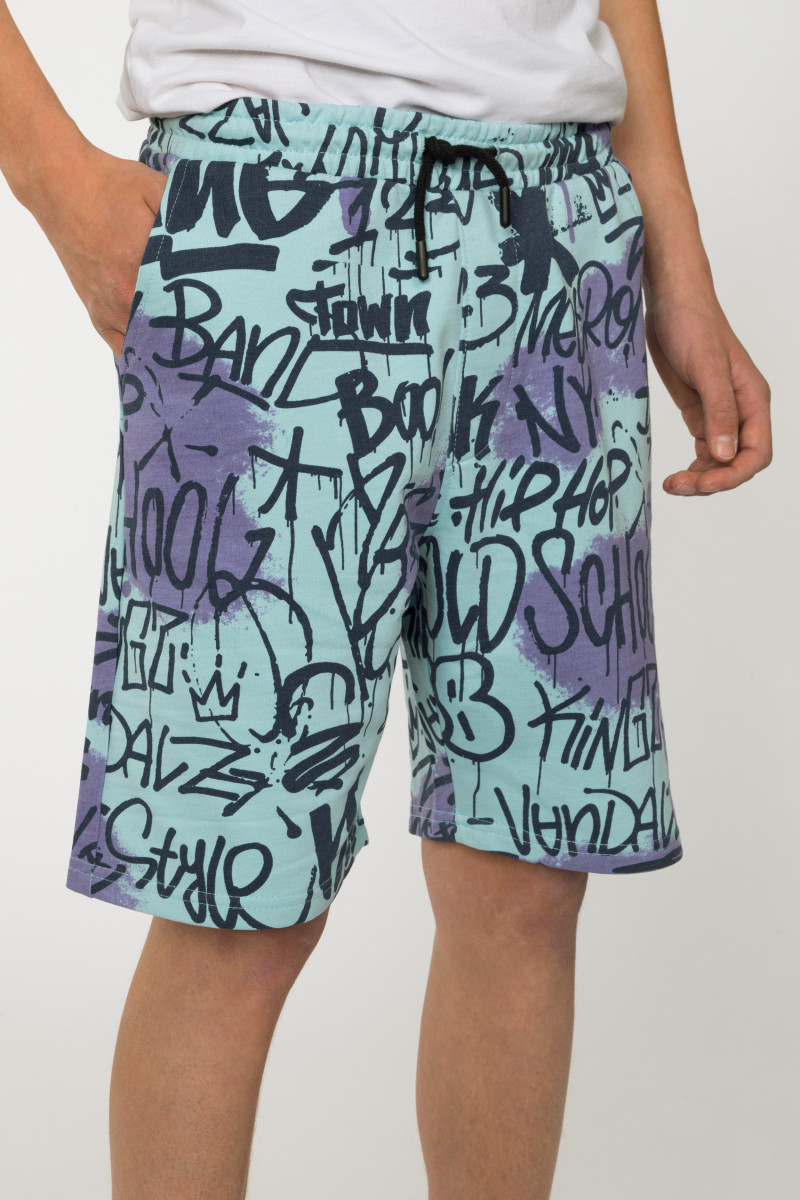 Krótkie dresowe spodenki GRAFFITI