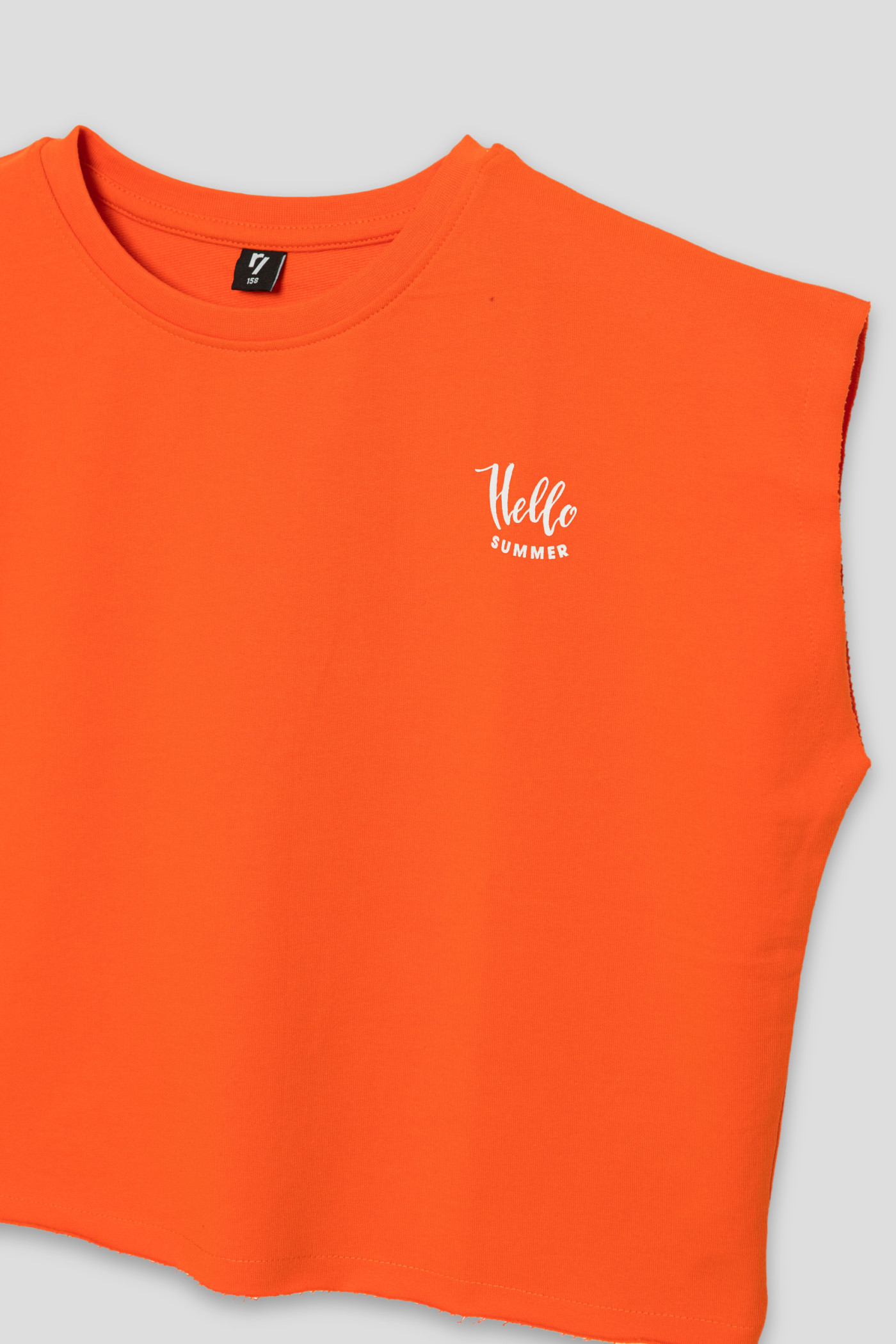 Pomarańczowy t-shirt HELLO SUMMER