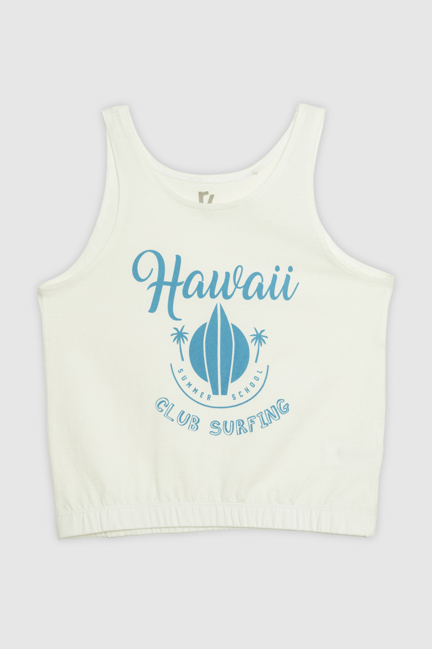 Kremowy top na ramiączkach HAWAII