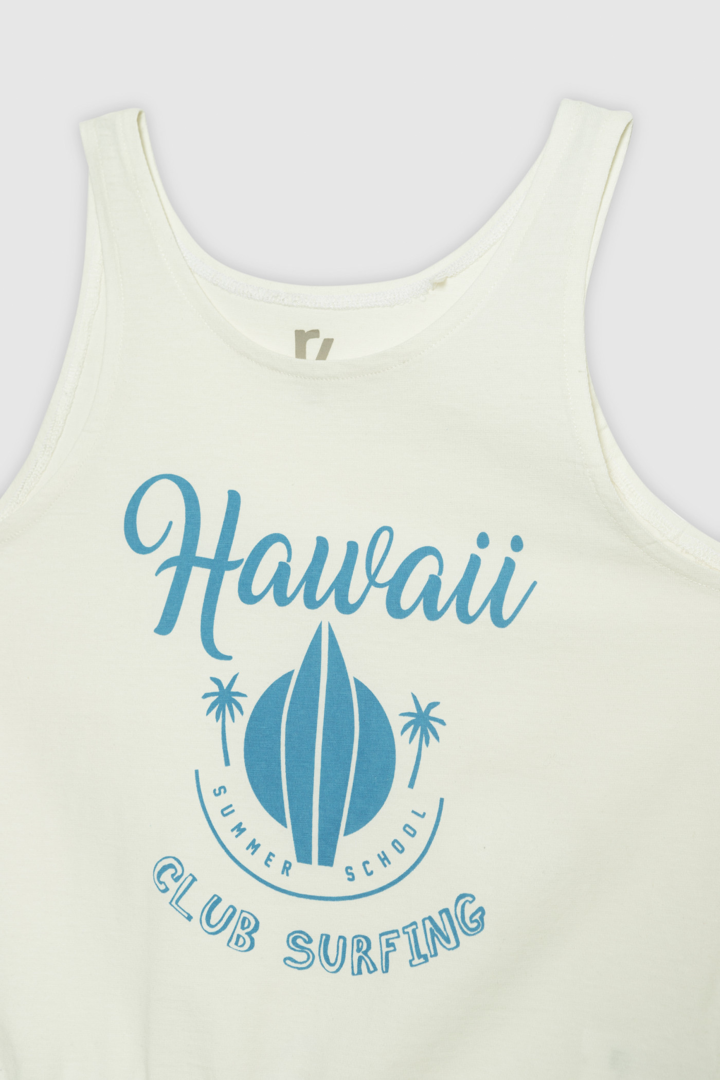 Kremowy top na ramiączkach HAWAII