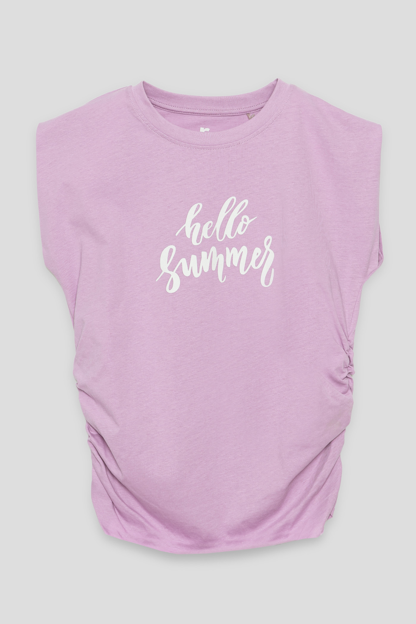 Fioletowy top HELLO SUMER