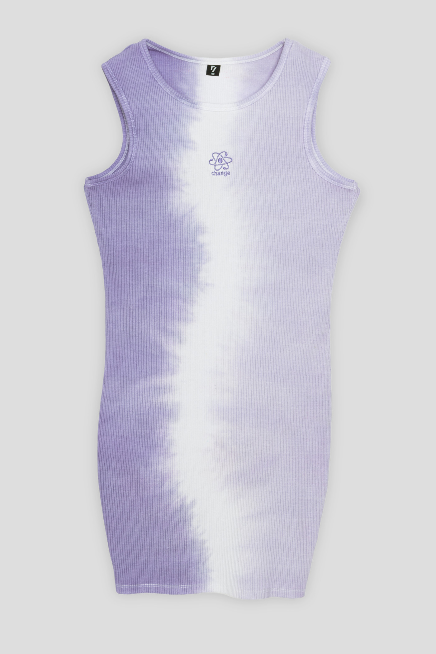Fioletowa sukienka tie dye CHANGE