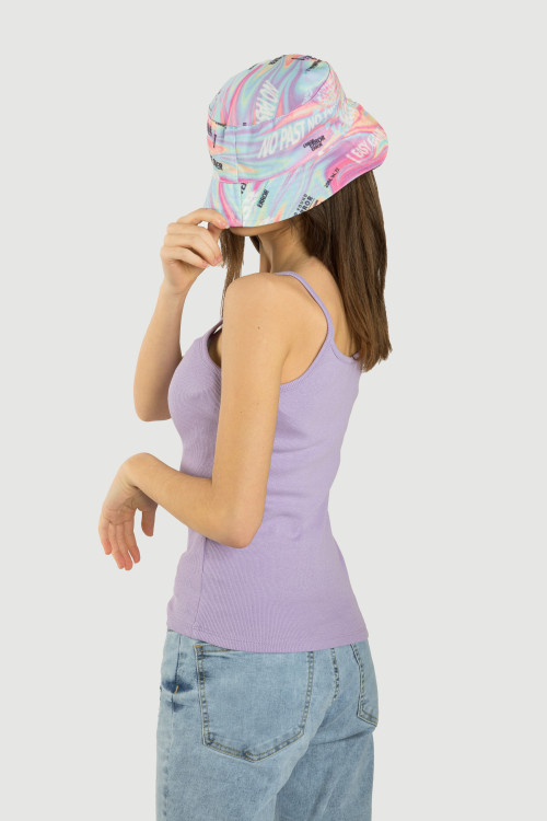 Fioletowy top na ramiączkach dziewczęcy | Reporter