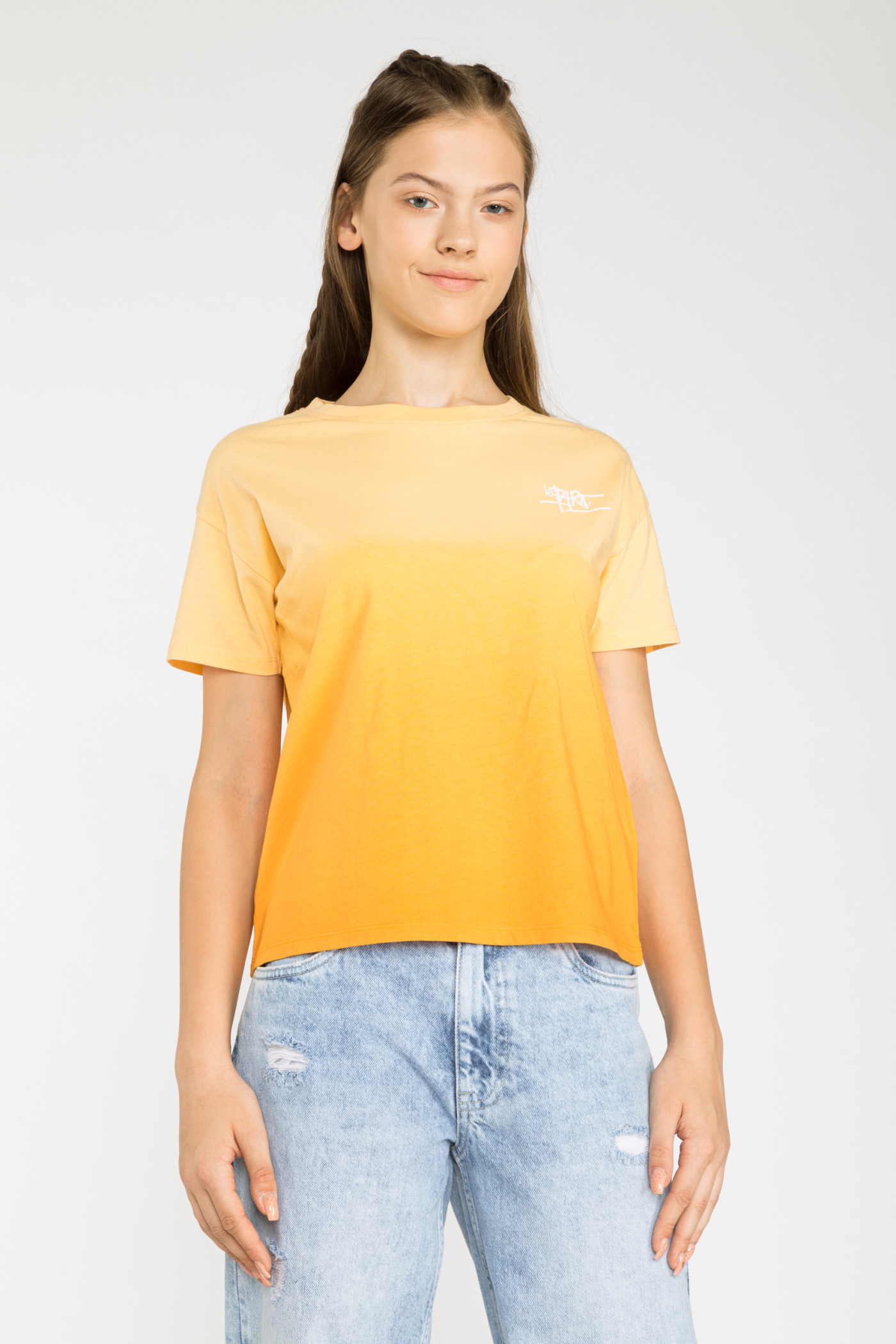 Pomarańczowy t-shirt SUNSET