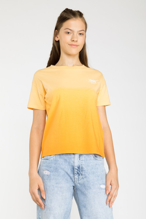 Pomarańczowy t-shirt SUNSET