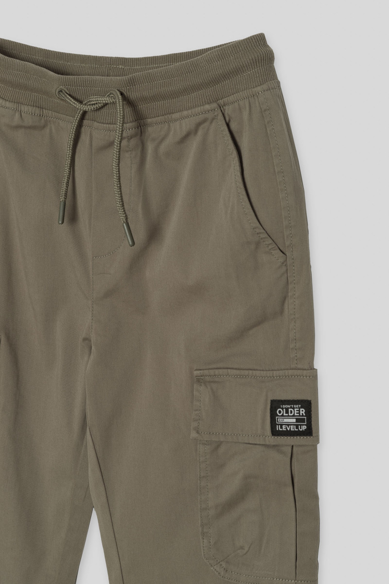 Spodnie typu cargo w kolorze khaki