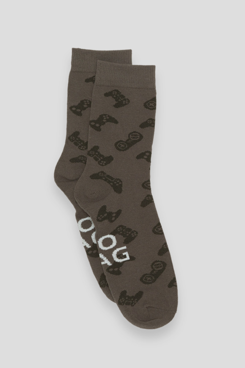 Wzorzyste skarpety 3-PAK