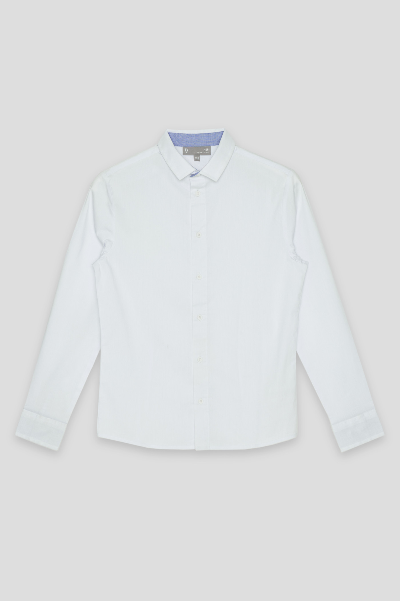 Biała klasyczna koszula z długim rękawem