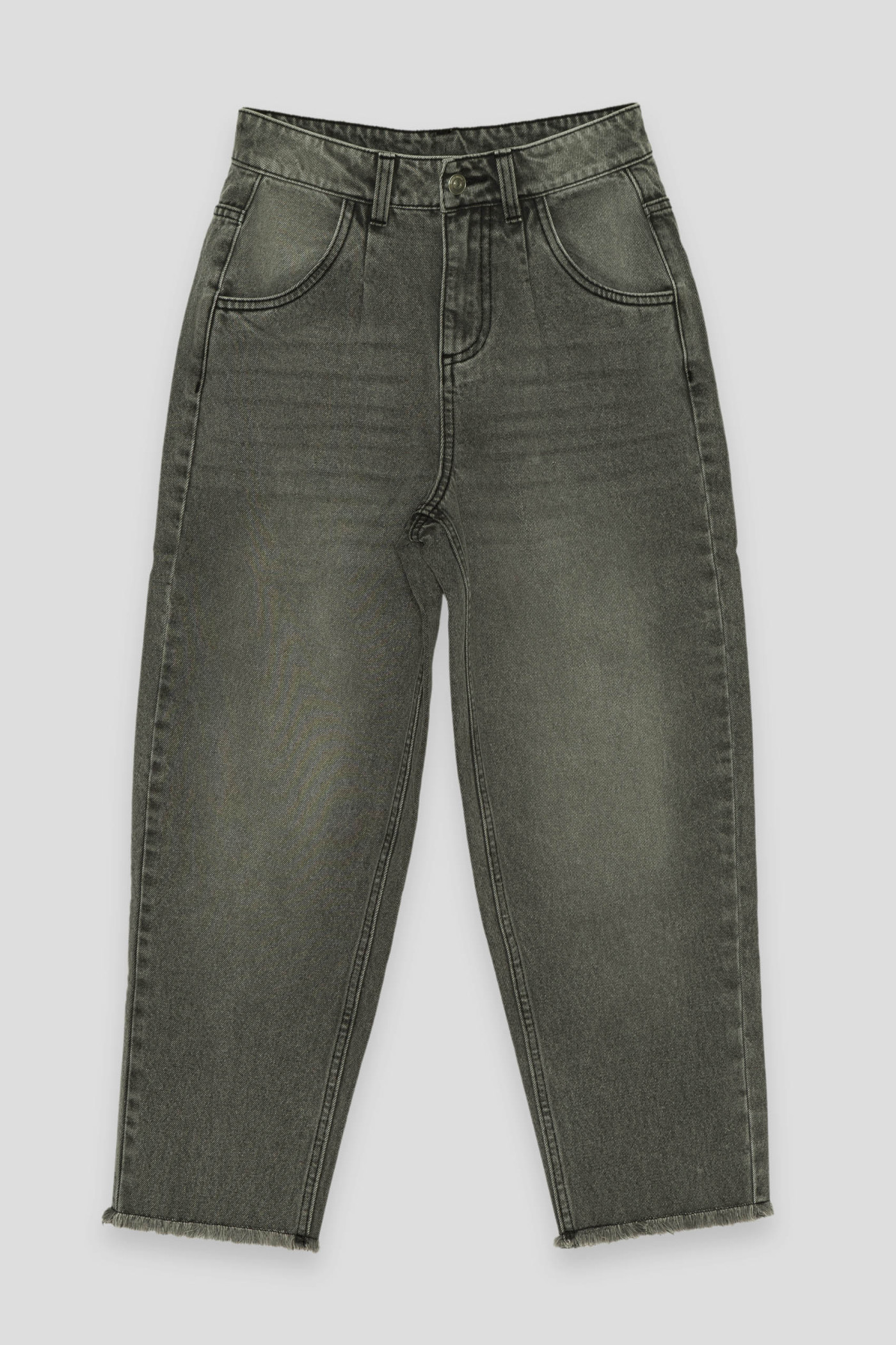 Szare jeansy typu SLOUCHY