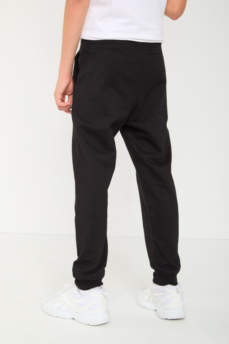 Czarne spodnie dresowe