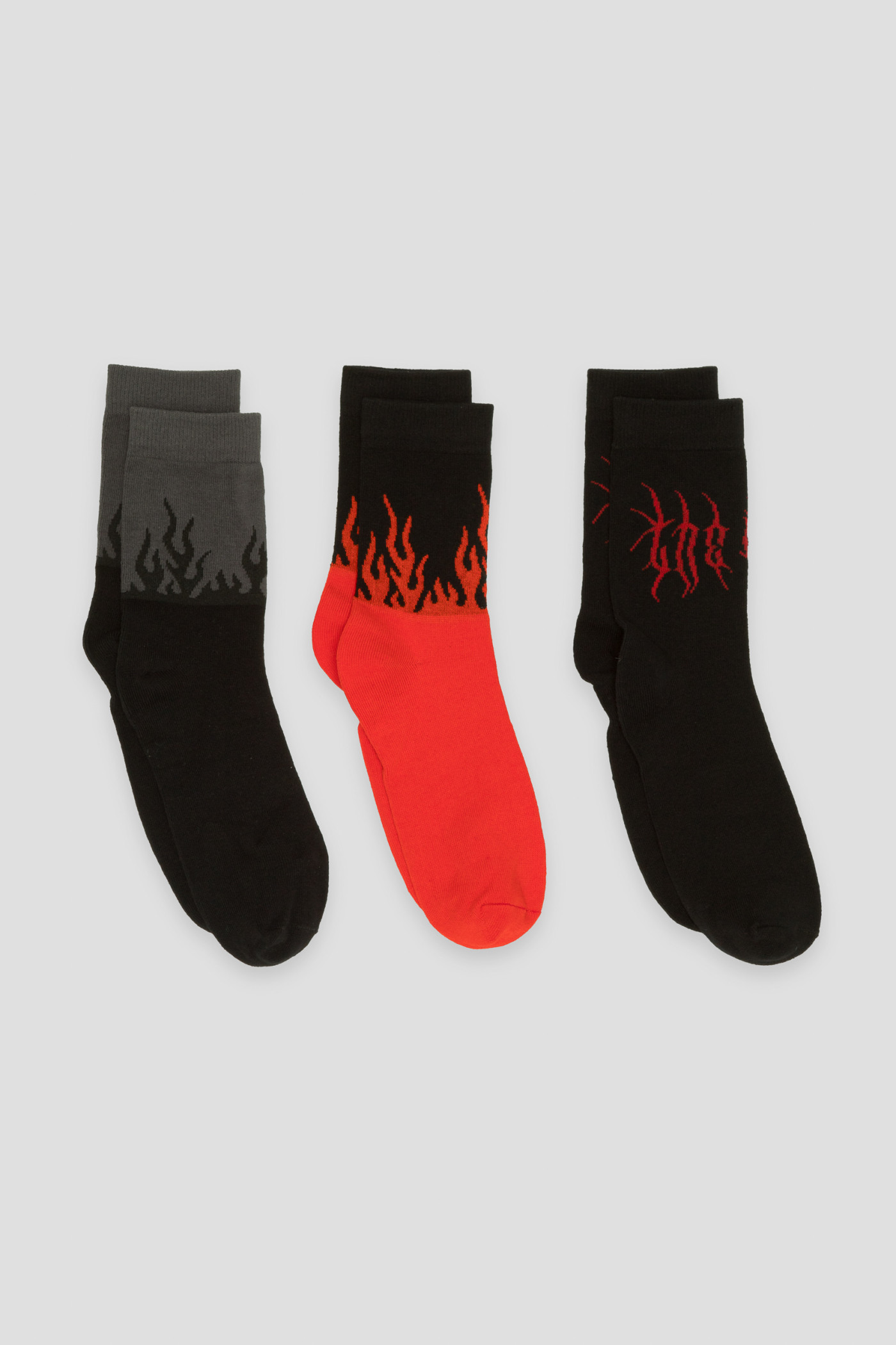 Wzorzyste skarpety 3-PAK