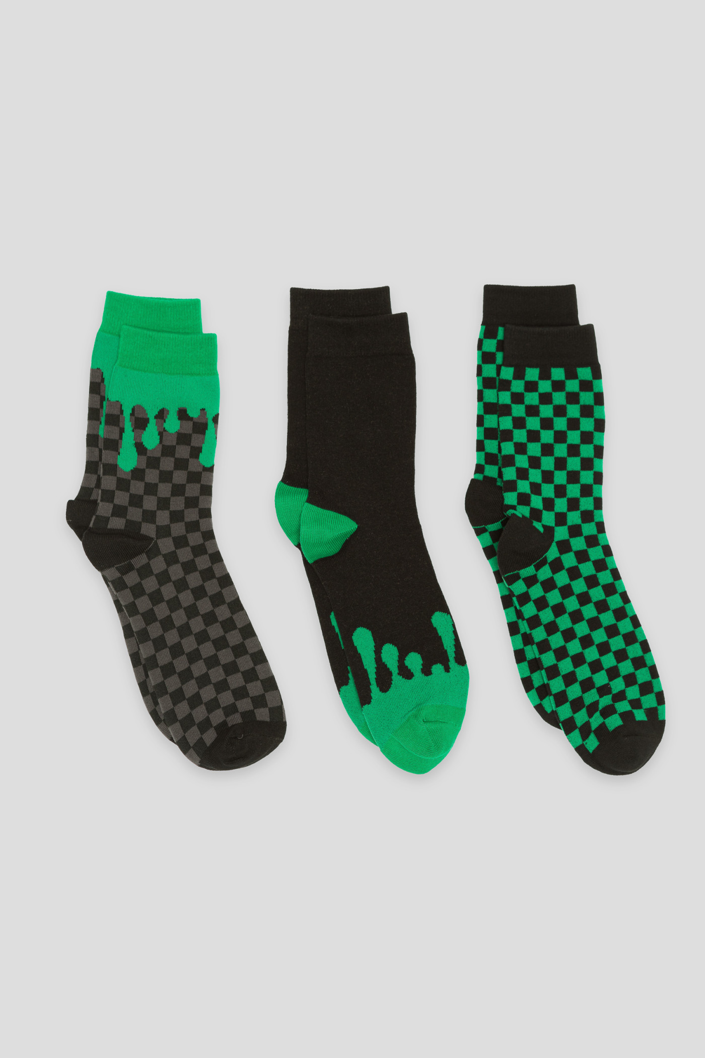 Wzorzyste skarpety 3-PAK