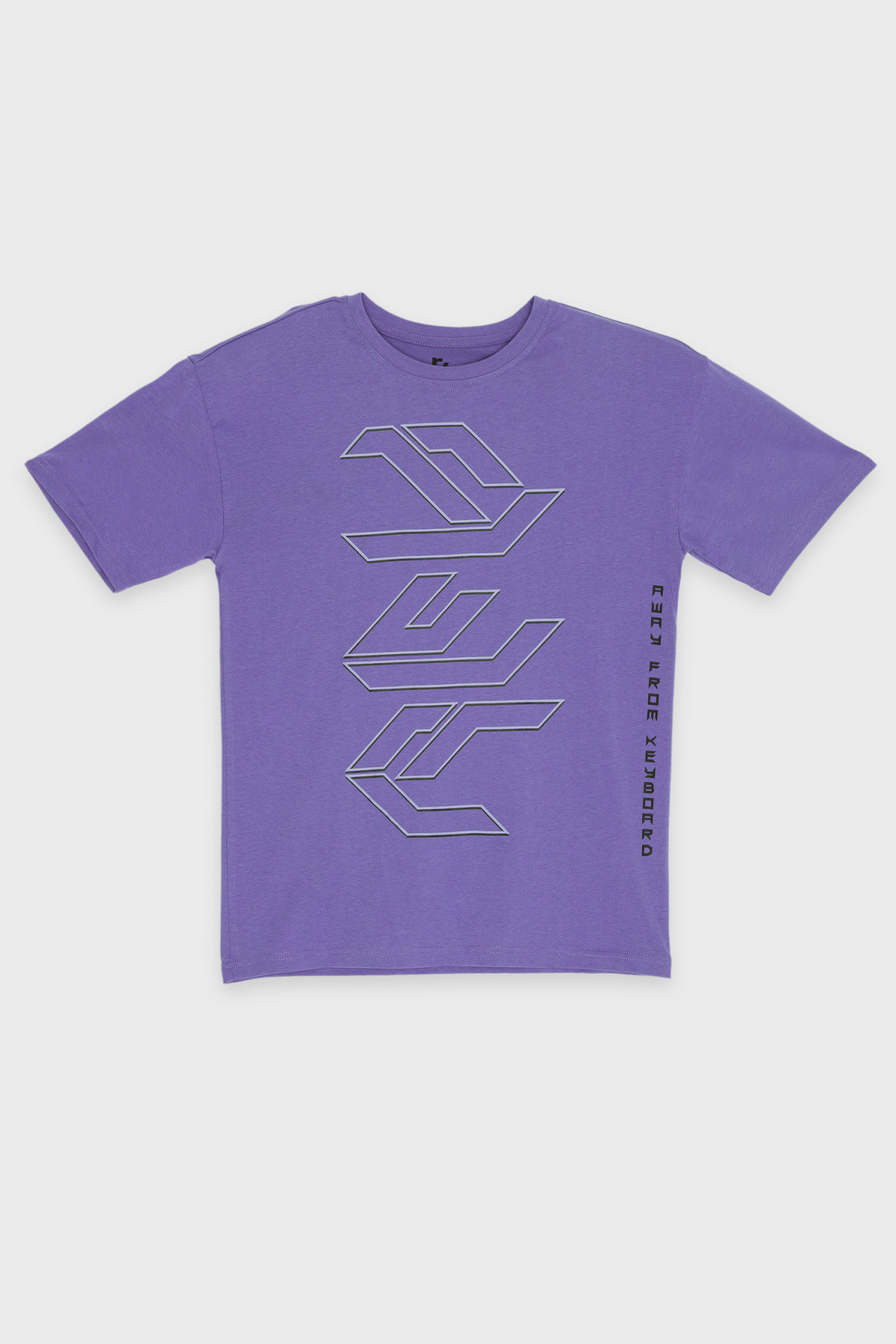 Czarno-fioletowa piżama t-shirt i spodnie